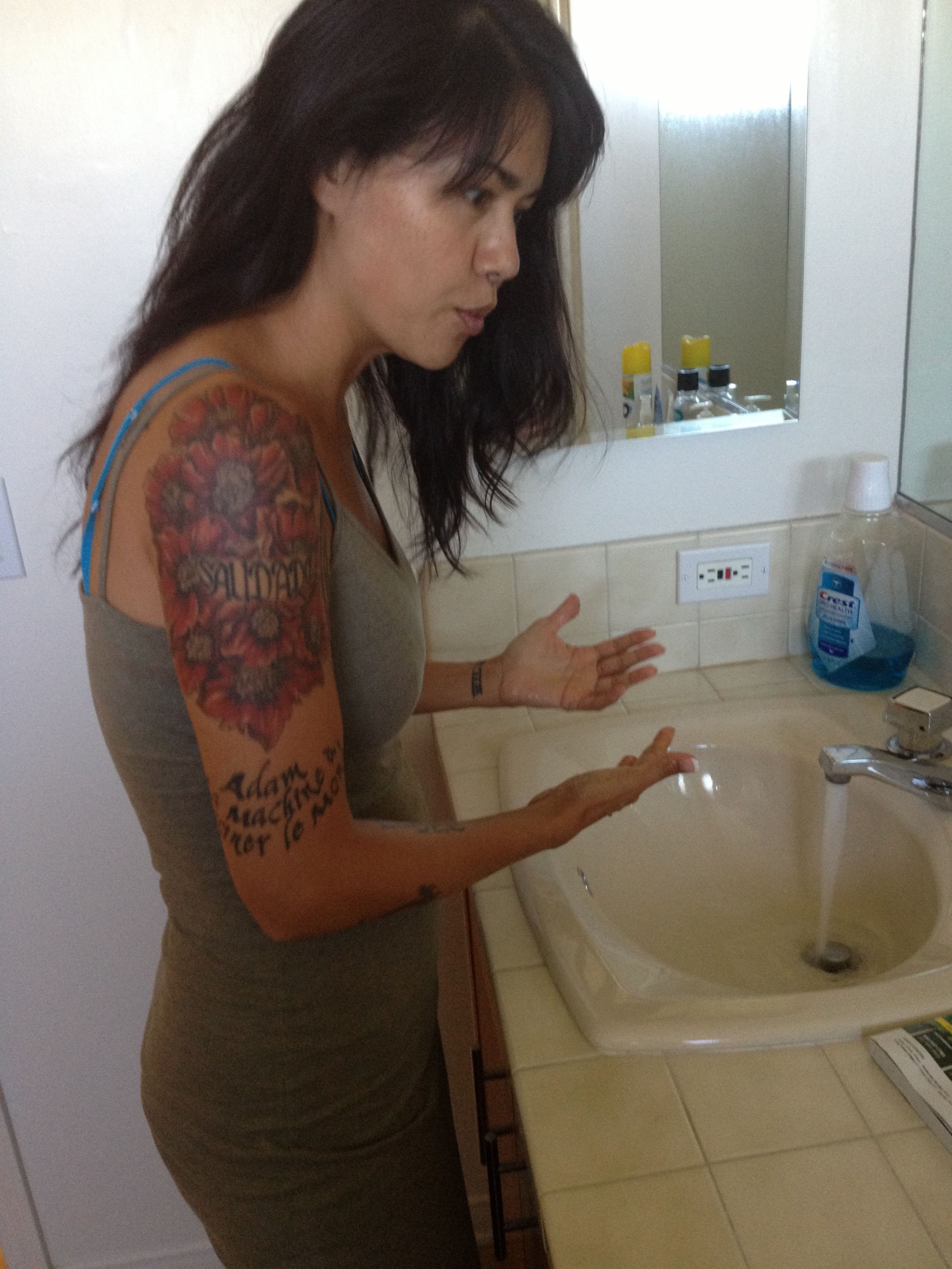 anal loving porn star dana vespoli gets dirty and clean in a bathroom -  James Deen Blog